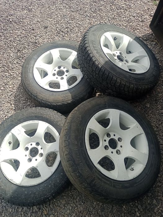 Диски титановые крашеные в белый цвет.