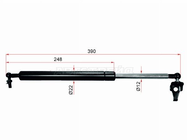 Амортизатор капота  Toyota Camry