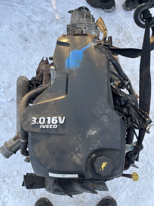 Контрактный двигатель и кпп на ивеко 3,0 объем