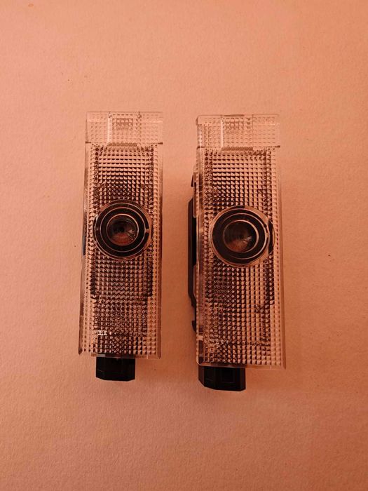 Set 2 lampi led logo Alfa Romeo proiectie holograma