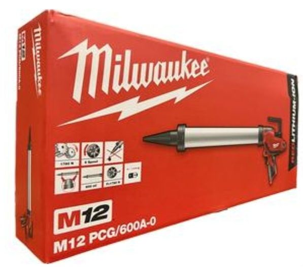 Акумулаторен пистолет за силикон Milwaukee M12 PCG/600A