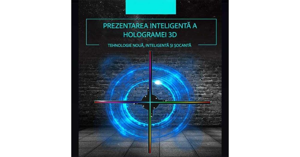 Holograma 3D proiectare video și fotografi captivante