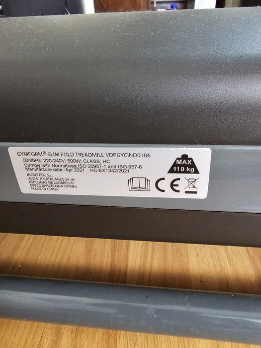 Bandă de alergat electrică.