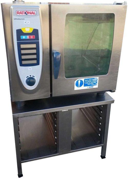 RATIONAL SCC61 autospalare - Cuptor convectie/Convectomat 6 tavi