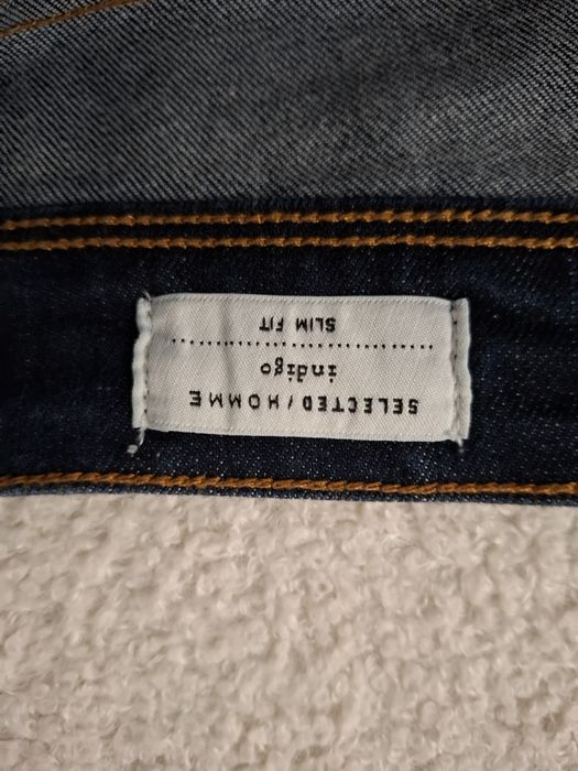 Selected Homme Indigo Slim fit jeans pp S