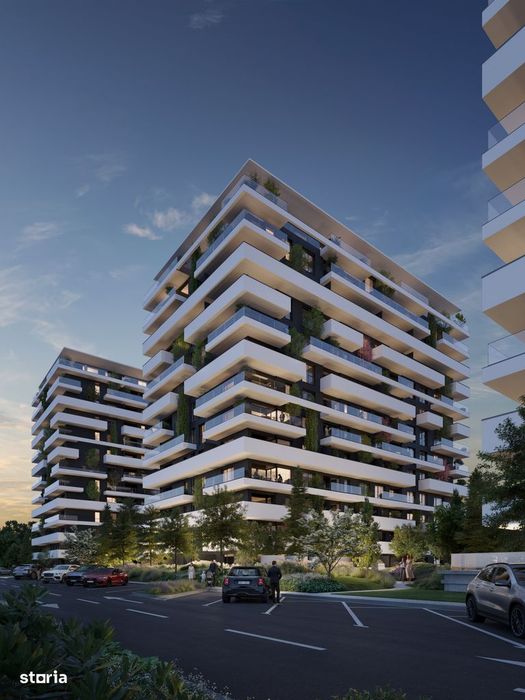 Studio dublu in ansamblu rezidential nou