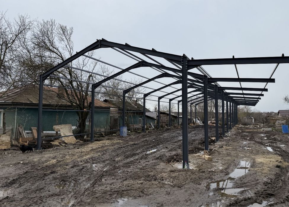 Vand hala metalica structura metalica