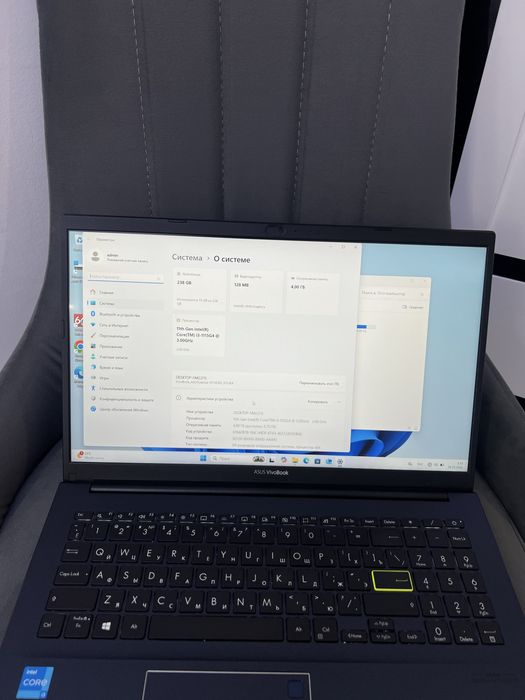 Шустрый ноутбук Asus VivoBook Core i3/11