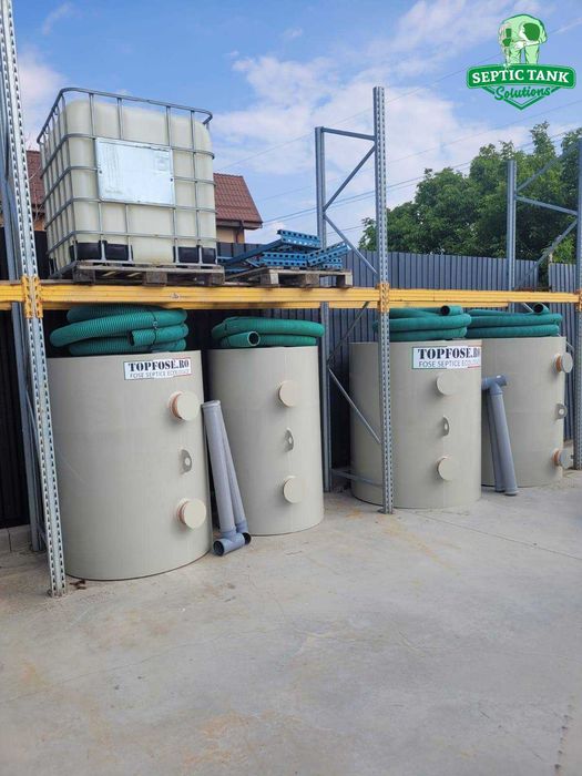 Fosa Septica 1500L Ecologica pt 3-4 Pers ACTE INCLUSE! Garantie 20 Ani