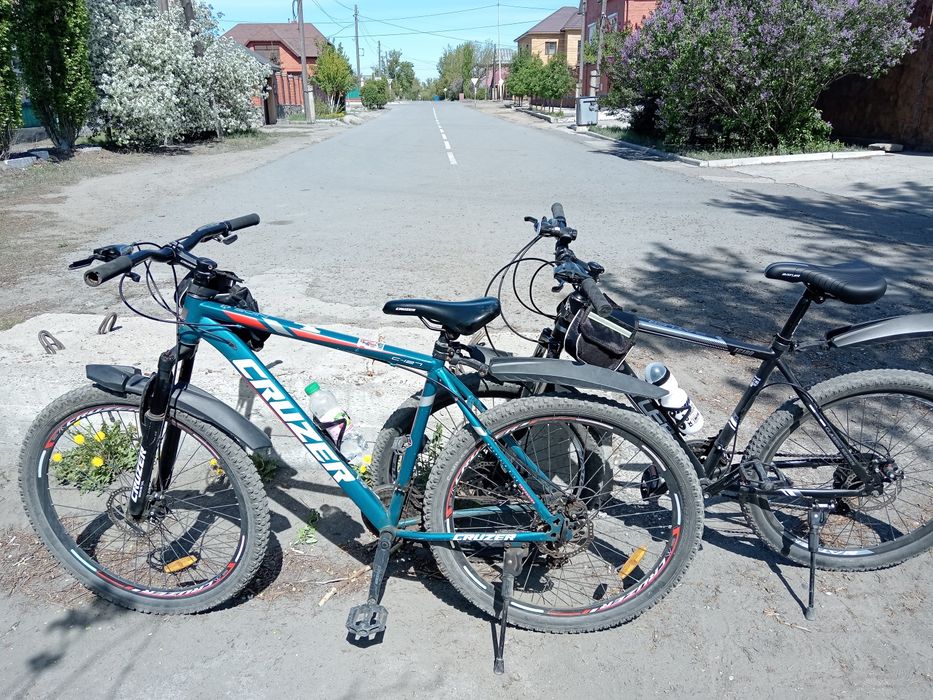 Синий велосипед CRUZER