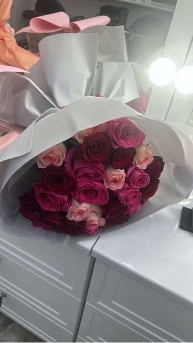 Цветы б/у свежие