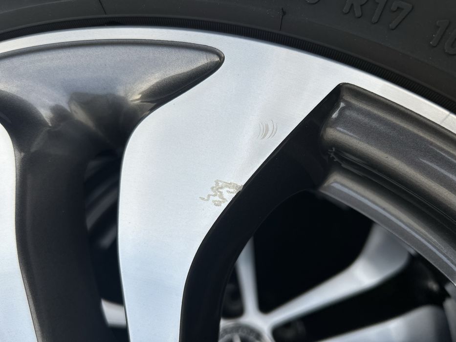 Jante Set roti Mercedes GLC 5x112 cu Inele merg pe VAG Vw Skoda Seat