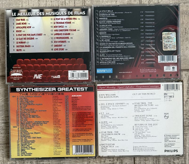 Lot 20 cd-uri cu muzica din filme/Soundtracks