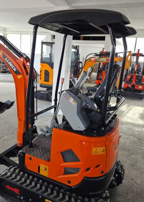 Miniexcavator Lubeck W181~Nou~An 2026~Garanție 1 an~Factură externa fara Tva