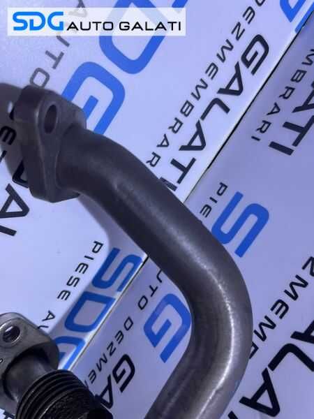 Tub Tubulatura Cot Racord Admisie Aer Turbo Turbina Turbosuflanta VW Touran 1.9 TDI BLS BXJ 2003 - 2015 Cod 03G131521R [D0324]