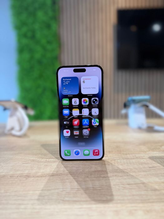 **ATSGSM.RO**iPhone 14 Pro Max 256gb Black/Baterie94%/Fact+Gar 12 luni