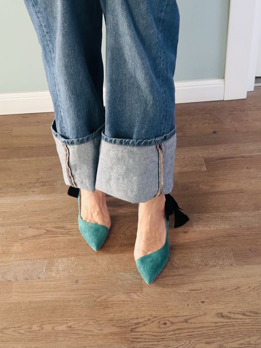 Pantofi Smiling Shoes piele intoarsa versi marimea 36