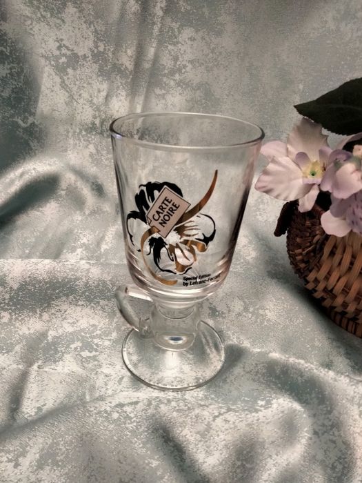 Бокал с ручкой коллекционный Carte Noire с дизайном Lefranc-Ferrant