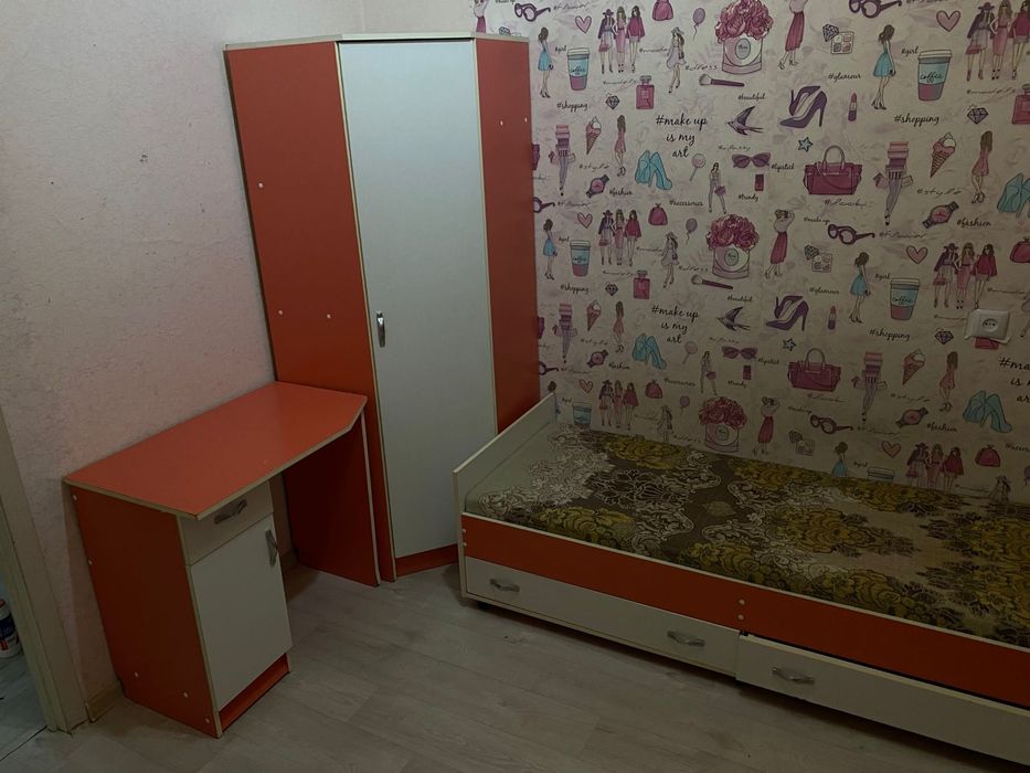 Детский спальный Кровать шкаф парта