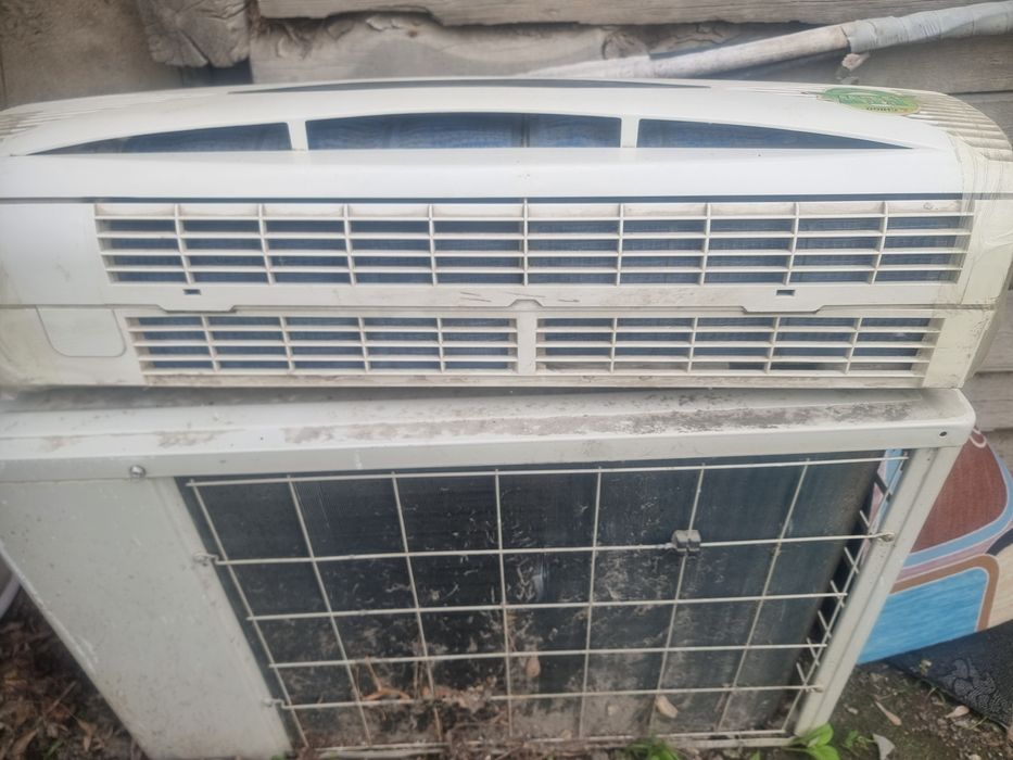 Сплит система в рабочем состоянии.