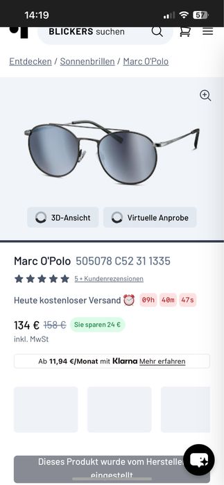 Ochelari de soare Marc O’polo