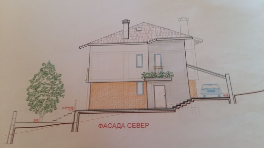 Проект за къща РЗП 217квадрата