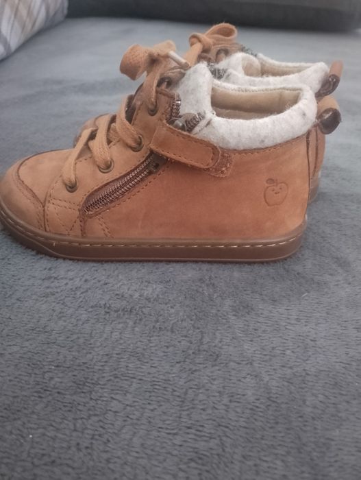 Детски боти от естествена кожа shoo pom