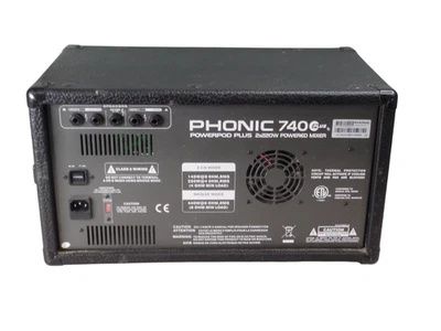 Phonic MAX 740 Plus — Powerpod 740 Plus Powered Mixer.