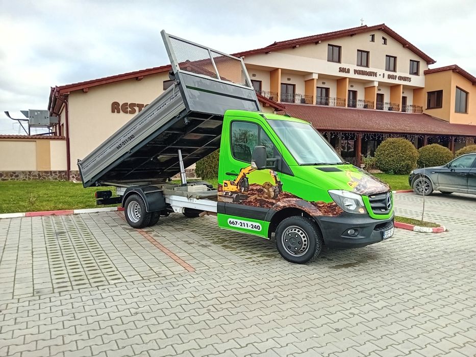 Mercedes sprinter BASCULABIL 519/516/518 iveco daly 35c15/50c18