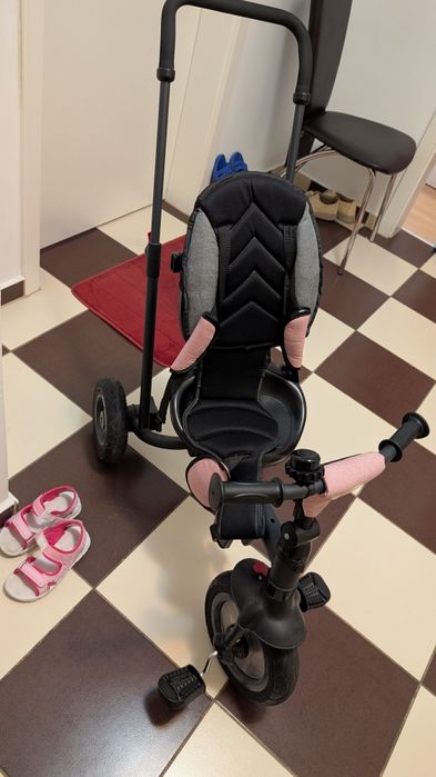 Tricicleta copii 2 in 1 Lionelo Tris - roz