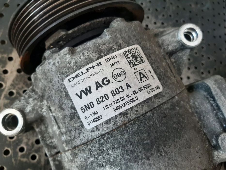 compresor clima ac 1.2 tdi cfw  vw polo 6r seat ibiza 5 skoda fabia 2   5n0820803a