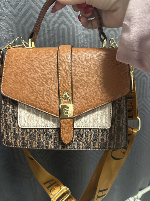 Дамска кожена чанта