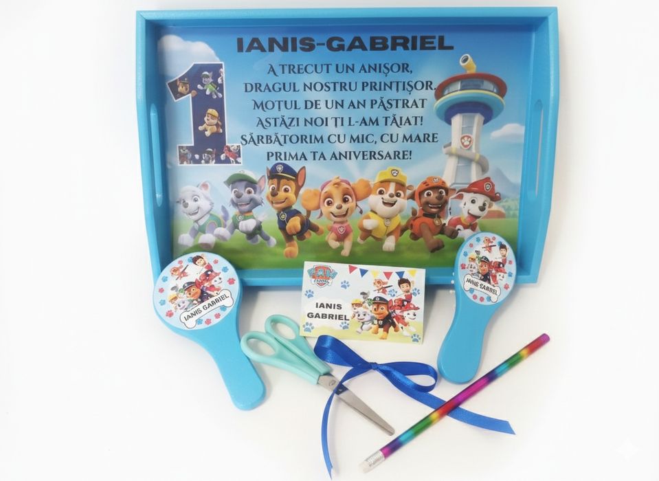 Tăvițe de moț personalizate