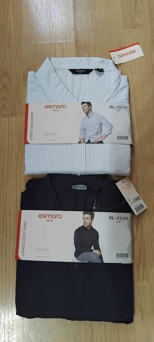 Camasi marimea 44/XL,noi,mânecă lunga