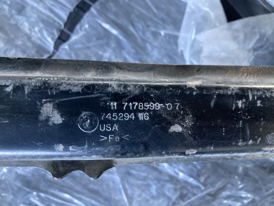 Швеллер усилитель передего бампера БМВ X5 E70 / BMW X5 E70