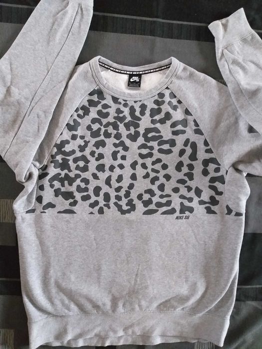 nike sb leopard - мъжка блуза