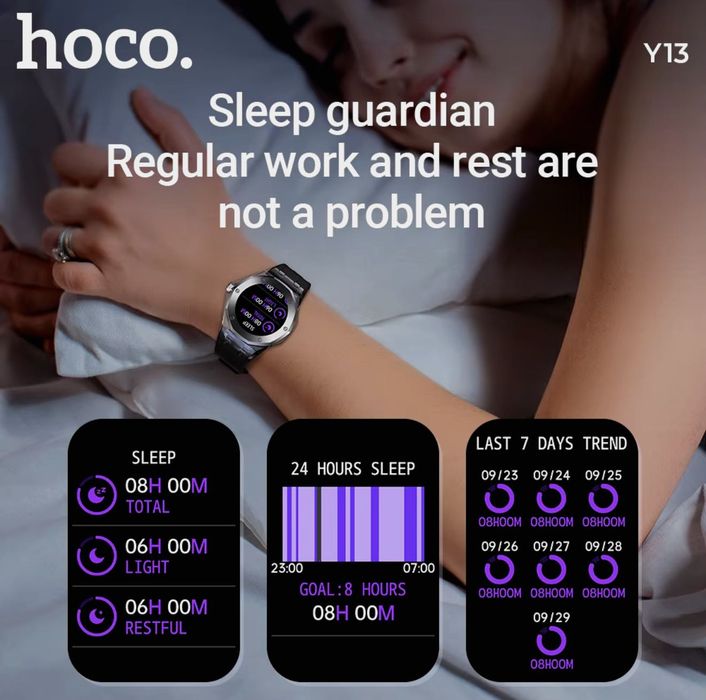 Умные Смарт-Часы Hoco Y13 Smart Watch HUBLOT дизайн