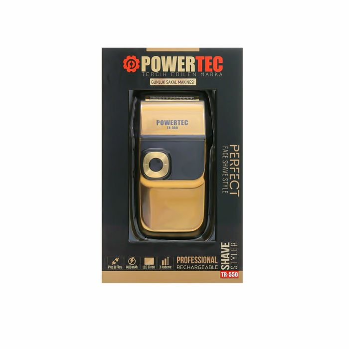 Професионален шейвър за брада POWERTEC TR-550