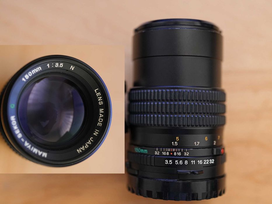 Obiectiv. Sony si Mamiya