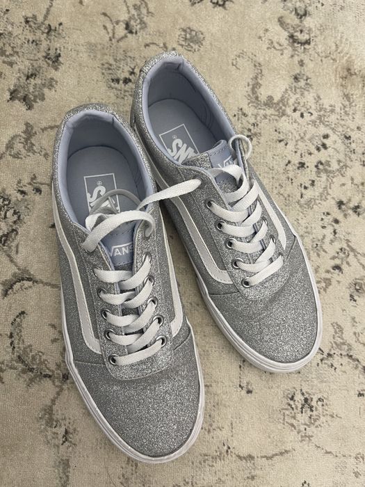 Кеды Vans оригинал с блесками 39-40