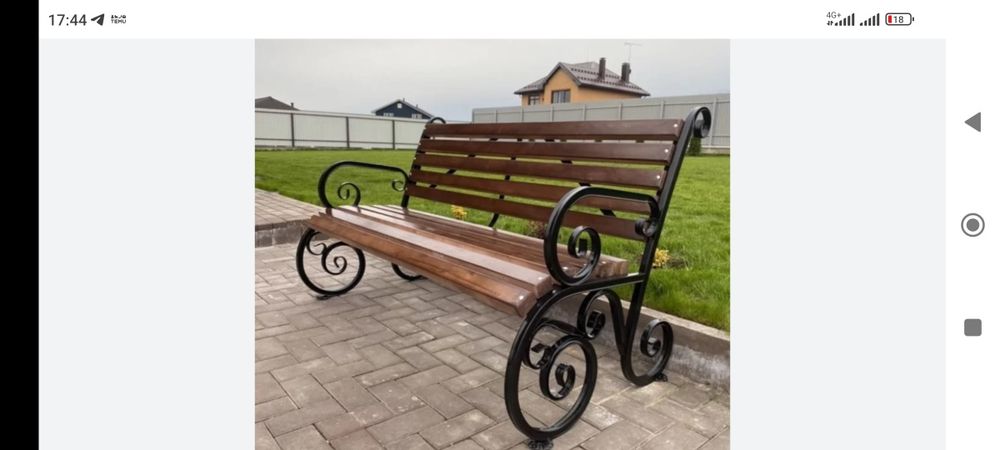 Скамейки для парков