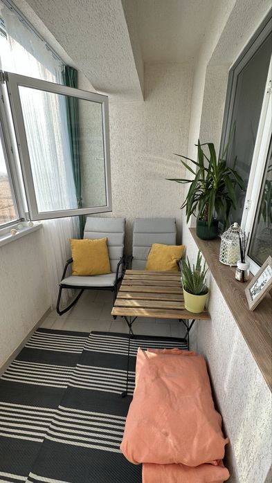 Scaun balansoar pentru balcon/terasa