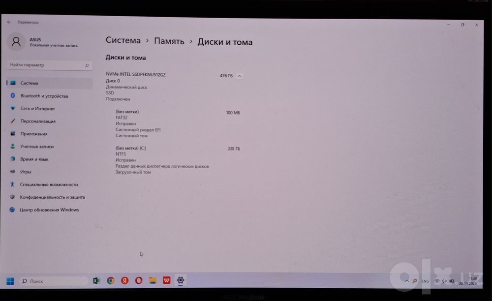 ASUS VivoBook 15 OLED — Core i7 / 16GB / 512GB SSD