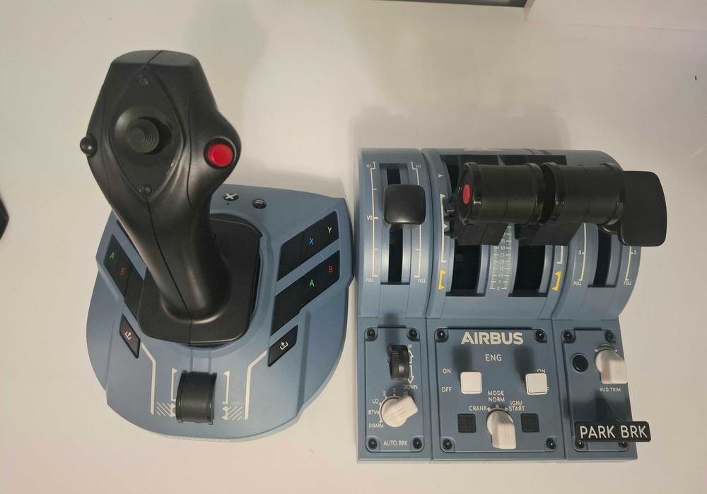 Контролер,джойстик TCA CAPTAIN PACK X AIRBUS EDITION и Saitek ST90