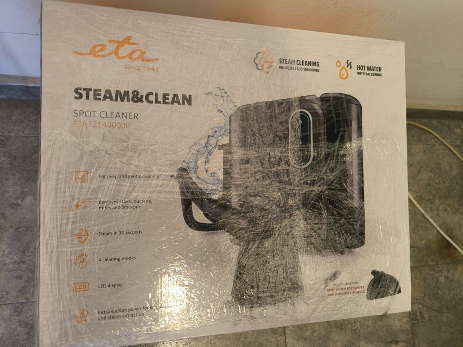 Прахосмукачка с пара и миене ETA Steam&Clean