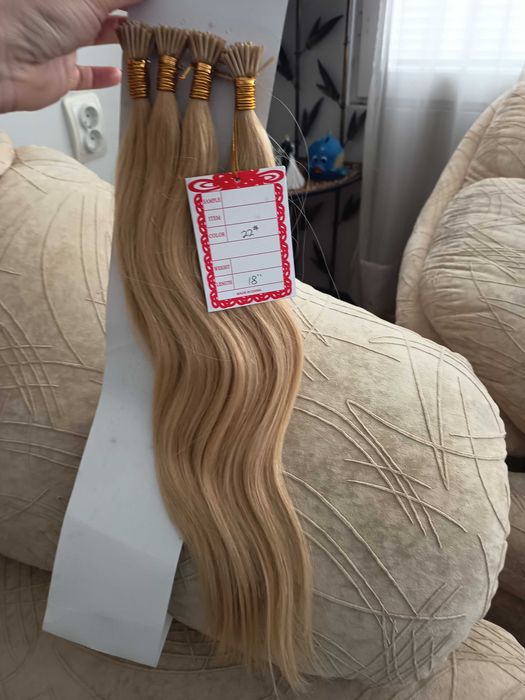 100%естествена европейска коса