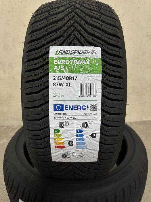 Нови всесезонни гуми LANDSPIDER EUROTRAXX A/S 215/40R17 87W XL БОРД 2154017