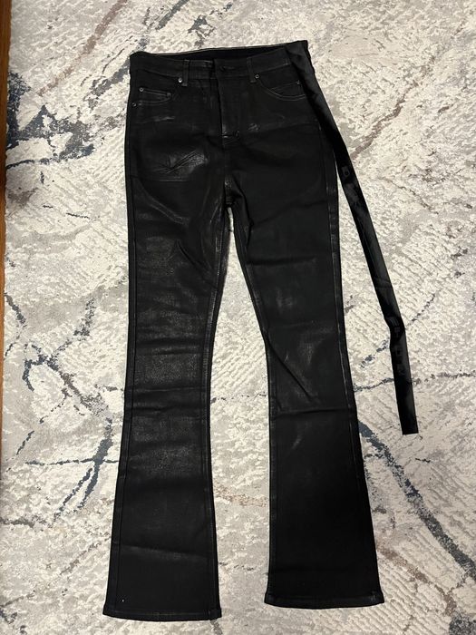Rick ownes waxed jeans detroit cut
