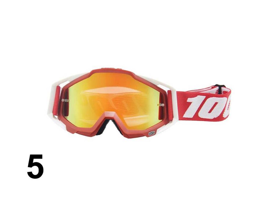 Очила каране Офроуд мотоциклети каска Защита състезания колело 100%