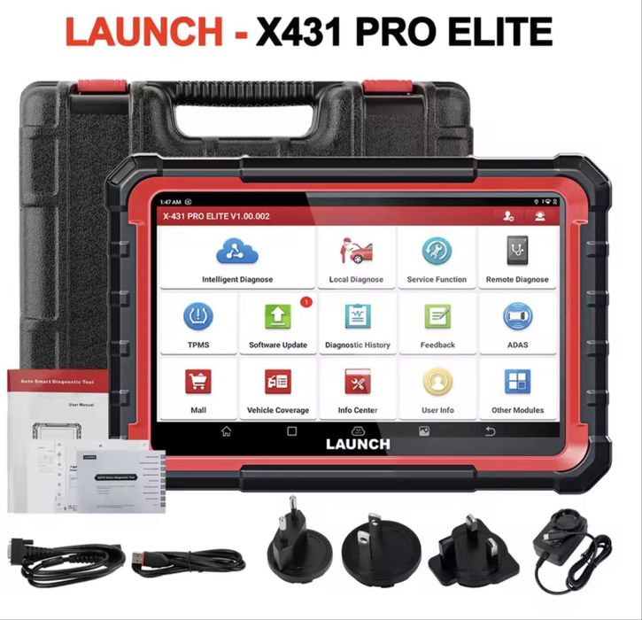 Tester Launch X431 Pro Elite cu Licenta 2 Ani Upgrade vs! OBFCM! Diag
